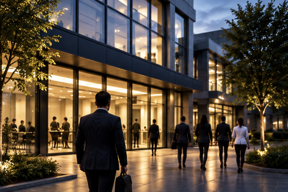 Commercial property daily activity